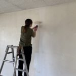 【開店へ向けて改装中】2020.7.2|壁紙塗装